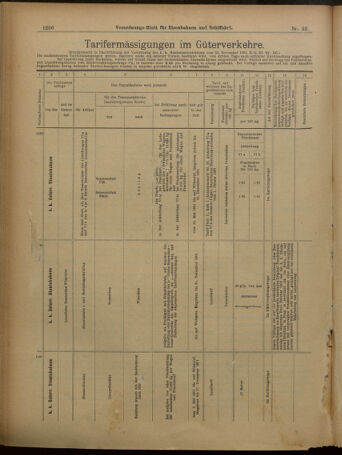 Verordnungs-Blatt für Eisenbahnen und Schiffahrt: Veröffentlichungen in Tarif- und Transport-Angelegenheiten 19010504 Seite: 16