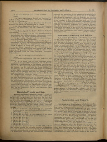 Verordnungs-Blatt für Eisenbahnen und Schiffahrt: Veröffentlichungen in Tarif- und Transport-Angelegenheiten 19010507 Seite: 6