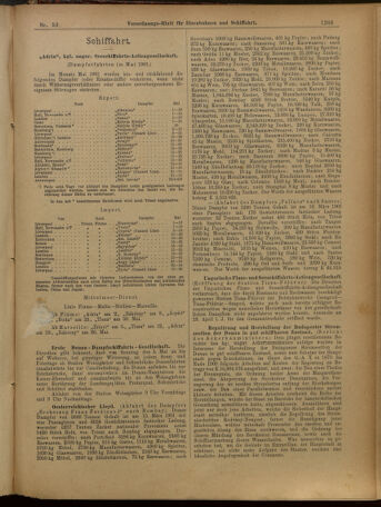 Verordnungs-Blatt für Eisenbahnen und Schiffahrt: Veröffentlichungen in Tarif- und Transport-Angelegenheiten 19010507 Seite: 9