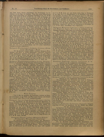 Verordnungs-Blatt für Eisenbahnen und Schiffahrt: Veröffentlichungen in Tarif- und Transport-Angelegenheiten 19010509 Seite: 21