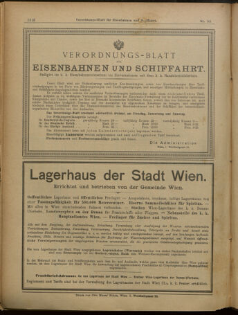 Verordnungs-Blatt für Eisenbahnen und Schiffahrt: Veröffentlichungen in Tarif- und Transport-Angelegenheiten 19010509 Seite: 32