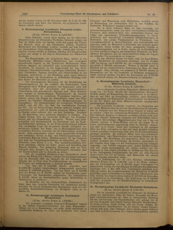 Verordnungs-Blatt für Eisenbahnen und Schiffahrt: Veröffentlichungen in Tarif- und Transport-Angelegenheiten 19010511 Seite: 12