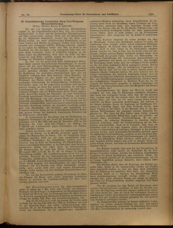 Verordnungs-Blatt für Eisenbahnen und Schiffahrt: Veröffentlichungen in Tarif- und Transport-Angelegenheiten 19010511 Seite: 15