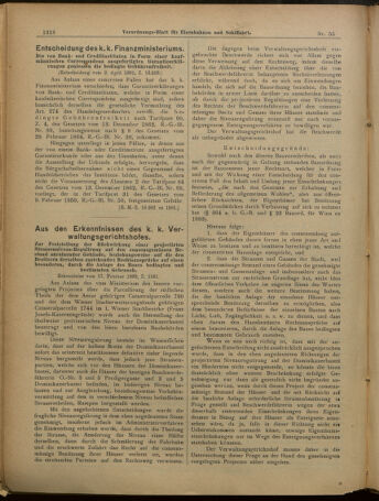 Verordnungs-Blatt für Eisenbahnen und Schiffahrt: Veröffentlichungen in Tarif- und Transport-Angelegenheiten 19010511 Seite: 2