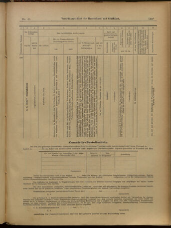 Verordnungs-Blatt für Eisenbahnen und Schiffahrt: Veröffentlichungen in Tarif- und Transport-Angelegenheiten 19010511 Seite: 21