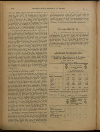 Verordnungs-Blatt für Eisenbahnen und Schiffahrt: Veröffentlichungen in Tarif- und Transport-Angelegenheiten 19010514 Seite: 17