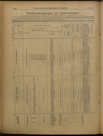 Verordnungs-Blatt für Eisenbahnen und Schiffahrt: Veröffentlichungen in Tarif- und Transport-Angelegenheiten 19010514 Seite: 21