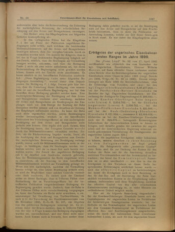 Verordnungs-Blatt für Eisenbahnen und Schiffahrt: Veröffentlichungen in Tarif- und Transport-Angelegenheiten 19010514 Seite: 3