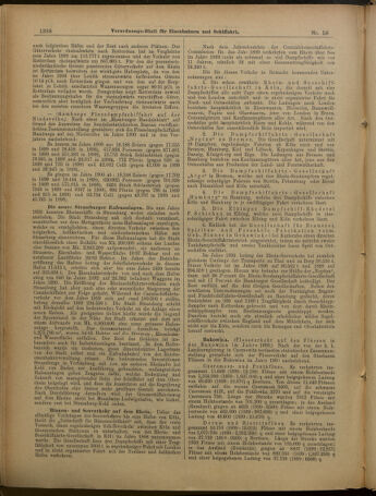 Verordnungs-Blatt für Eisenbahnen und Schiffahrt: Veröffentlichungen in Tarif- und Transport-Angelegenheiten 19010518 Seite: 10