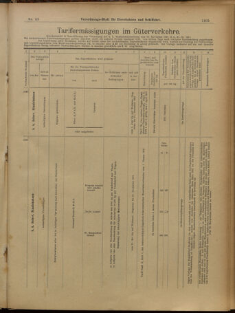 Verordnungs-Blatt für Eisenbahnen und Schiffahrt: Veröffentlichungen in Tarif- und Transport-Angelegenheiten 19010518 Seite: 17