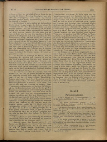 Verordnungs-Blatt für Eisenbahnen und Schiffahrt: Veröffentlichungen in Tarif- und Transport-Angelegenheiten 19010518 Seite: 5