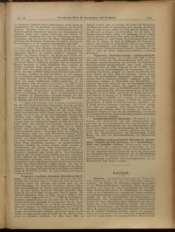 Verordnungs-Blatt für Eisenbahnen und Schiffahrt: Veröffentlichungen in Tarif- und Transport-Angelegenheiten 19010518 Seite: 7