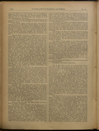 Verordnungs-Blatt für Eisenbahnen und Schiffahrt: Veröffentlichungen in Tarif- und Transport-Angelegenheiten 19010521 Seite: 10