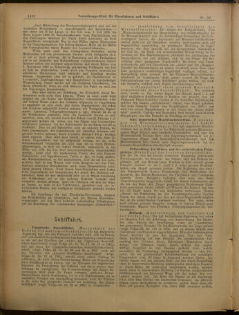 Verordnungs-Blatt für Eisenbahnen und Schiffahrt: Veröffentlichungen in Tarif- und Transport-Angelegenheiten 19010521 Seite: 14