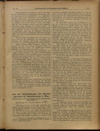 Verordnungs-Blatt für Eisenbahnen und Schiffahrt: Veröffentlichungen in Tarif- und Transport-Angelegenheiten 19010521 Seite: 3