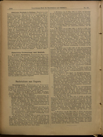 Verordnungs-Blatt für Eisenbahnen und Schiffahrt: Veröffentlichungen in Tarif- und Transport-Angelegenheiten 19010523 Seite: 12