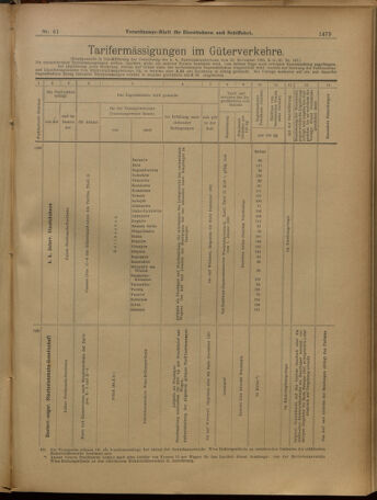 Verordnungs-Blatt für Eisenbahnen und Schiffahrt: Veröffentlichungen in Tarif- und Transport-Angelegenheiten 19010525 Seite: 23