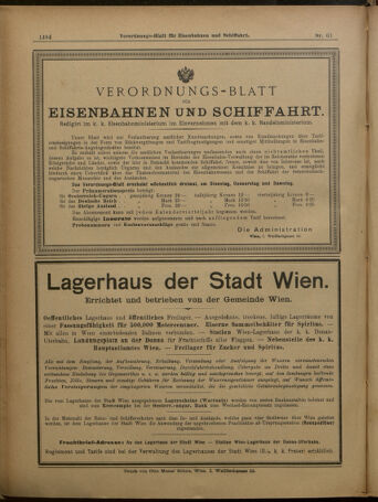 Verordnungs-Blatt für Eisenbahnen und Schiffahrt: Veröffentlichungen in Tarif- und Transport-Angelegenheiten 19010525 Seite: 28