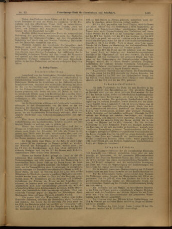 Verordnungs-Blatt für Eisenbahnen und Schiffahrt: Veröffentlichungen in Tarif- und Transport-Angelegenheiten 19010530 Seite: 11