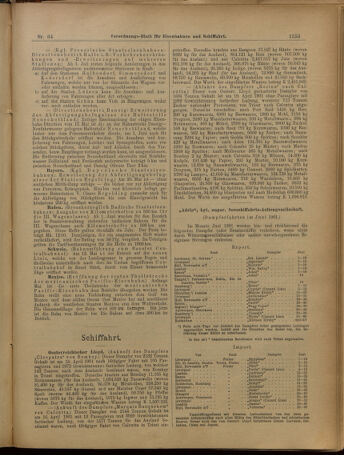 Verordnungs-Blatt für Eisenbahnen und Schiffahrt: Veröffentlichungen in Tarif- und Transport-Angelegenheiten 19010604 Seite: 11