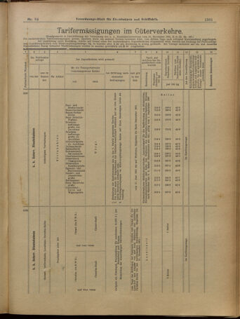 Verordnungs-Blatt für Eisenbahnen und Schiffahrt: Veröffentlichungen in Tarif- und Transport-Angelegenheiten 19010604 Seite: 17