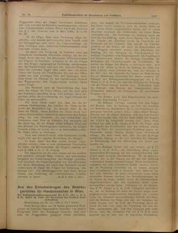 Verordnungs-Blatt für Eisenbahnen und Schiffahrt: Veröffentlichungen in Tarif- und Transport-Angelegenheiten 19010604 Seite: 3