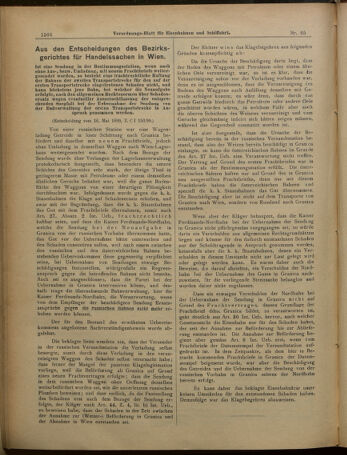 Verordnungs-Blatt für Eisenbahnen und Schiffahrt: Veröffentlichungen in Tarif- und Transport-Angelegenheiten 19010606 Seite: 2