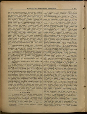 Verordnungs-Blatt für Eisenbahnen und Schiffahrt: Veröffentlichungen in Tarif- und Transport-Angelegenheiten 19010611 Seite: 6