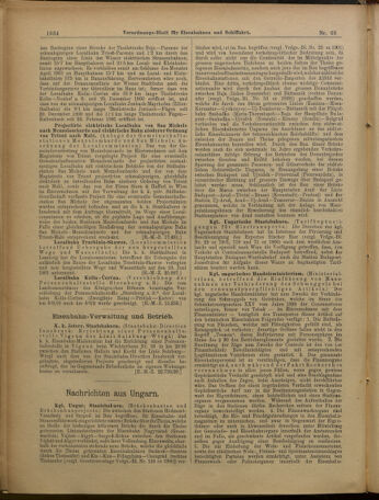 Verordnungs-Blatt für Eisenbahnen und Schiffahrt: Veröffentlichungen in Tarif- und Transport-Angelegenheiten 19010613 Seite: 10