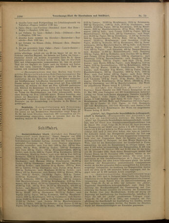 Verordnungs-Blatt für Eisenbahnen und Schiffahrt: Veröffentlichungen in Tarif- und Transport-Angelegenheiten 19010618 Seite: 6