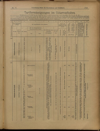 Verordnungs-Blatt für Eisenbahnen und Schiffahrt: Veröffentlichungen in Tarif- und Transport-Angelegenheiten 19010620 Seite: 16