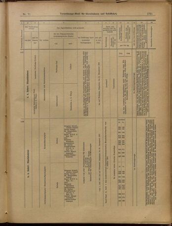 Verordnungs-Blatt für Eisenbahnen und Schiffahrt: Veröffentlichungen in Tarif- und Transport-Angelegenheiten 19010620 Seite: 18