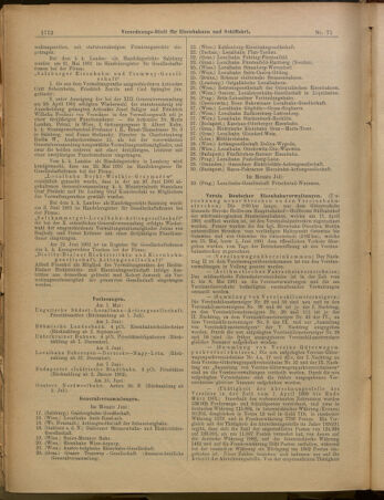 Verordnungs-Blatt für Eisenbahnen und Schiffahrt: Veröffentlichungen in Tarif- und Transport-Angelegenheiten 19010620 Seite: 9