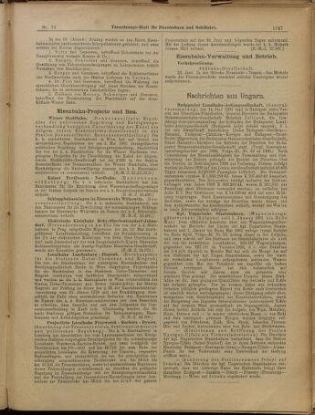 Verordnungs-Blatt für Eisenbahnen und Schiffahrt: Veröffentlichungen in Tarif- und Transport-Angelegenheiten 19010625 Seite: 3