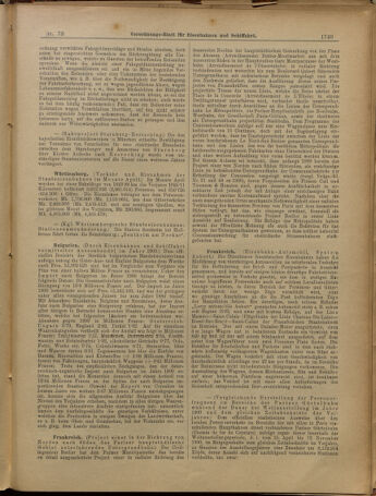 Verordnungs-Blatt für Eisenbahnen und Schiffahrt: Veröffentlichungen in Tarif- und Transport-Angelegenheiten 19010625 Seite: 5