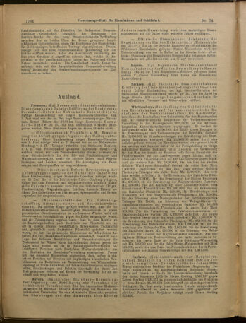 Verordnungs-Blatt für Eisenbahnen und Schiffahrt: Veröffentlichungen in Tarif- und Transport-Angelegenheiten 19010627 Seite: 4