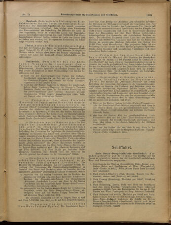 Verordnungs-Blatt für Eisenbahnen und Schiffahrt: Veröffentlichungen in Tarif- und Transport-Angelegenheiten 19010627 Seite: 5