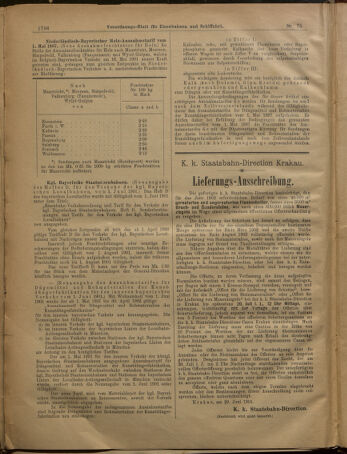 Verordnungs-Blatt für Eisenbahnen und Schiffahrt: Veröffentlichungen in Tarif- und Transport-Angelegenheiten 19010629 Seite: 10