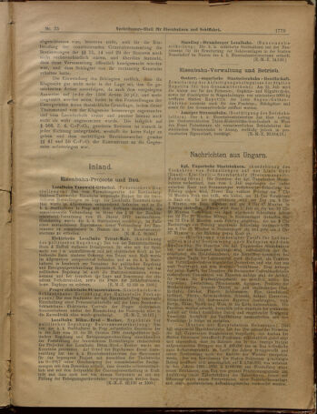 Verordnungs-Blatt für Eisenbahnen und Schiffahrt: Veröffentlichungen in Tarif- und Transport-Angelegenheiten 19010629 Seite: 3