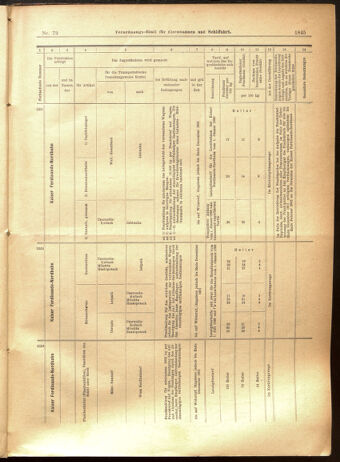 Verordnungs-Blatt für Eisenbahnen und Schiffahrt: Veröffentlichungen in Tarif- und Transport-Angelegenheiten 19010709 Seite: 9