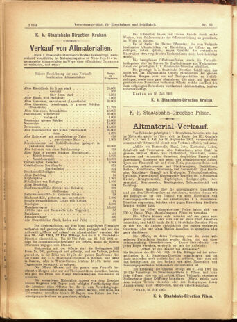 Verordnungs-Blatt für Eisenbahnen und Schiffahrt: Veröffentlichungen in Tarif- und Transport-Angelegenheiten 19010713 Seite: 24