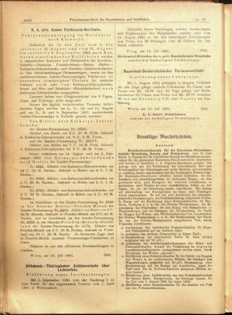 Verordnungs-Blatt für Eisenbahnen und Schiffahrt: Veröffentlichungen in Tarif- und Transport-Angelegenheiten 19010718 Seite: 10