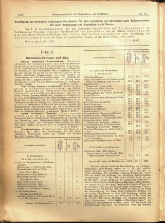 Verordnungs-Blatt für Eisenbahnen und Schiffahrt: Veröffentlichungen in Tarif- und Transport-Angelegenheiten 19010720 Seite: 2