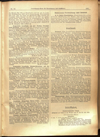 Verordnungs-Blatt für Eisenbahnen und Schiffahrt: Veröffentlichungen in Tarif- und Transport-Angelegenheiten 19010720 Seite: 3