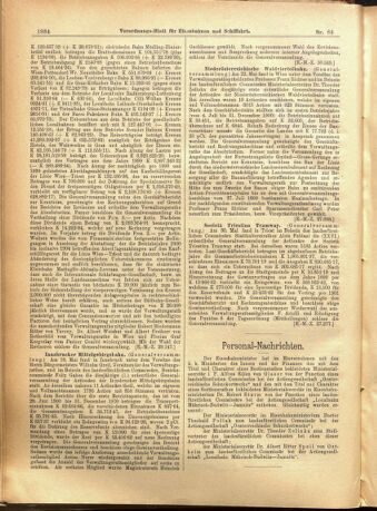 Verordnungs-Blatt für Eisenbahnen und Schiffahrt: Veröffentlichungen in Tarif- und Transport-Angelegenheiten 19010720 Seite: 6