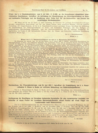 Verordnungs-Blatt für Eisenbahnen und Schiffahrt: Veröffentlichungen in Tarif- und Transport-Angelegenheiten 19010723 Seite: 12