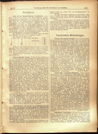 Verordnungs-Blatt für Eisenbahnen und Schiffahrt: Veröffentlichungen in Tarif- und Transport-Angelegenheiten 19010723 Seite: 15