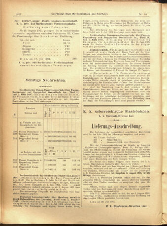 Verordnungs-Blatt für Eisenbahnen und Schiffahrt: Veröffentlichungen in Tarif- und Transport-Angelegenheiten 19010723 Seite: 18