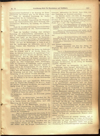 Verordnungs-Blatt für Eisenbahnen und Schiffahrt: Veröffentlichungen in Tarif- und Transport-Angelegenheiten 19010723 Seite: 3