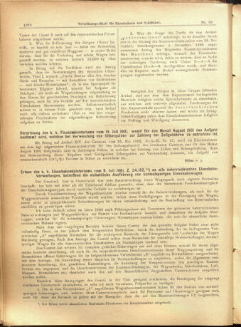 Verordnungs-Blatt für Eisenbahnen und Schiffahrt: Veröffentlichungen in Tarif- und Transport-Angelegenheiten 19010725 Seite: 10